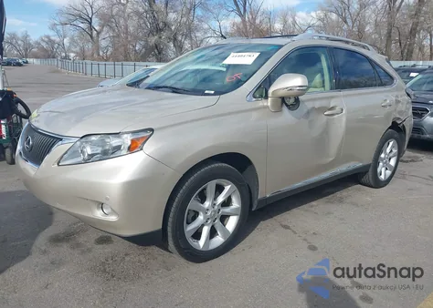 2012 Lexus Rx 350 z USA, uszkodzony, nr VIN 2T2BK1BAXCC124541